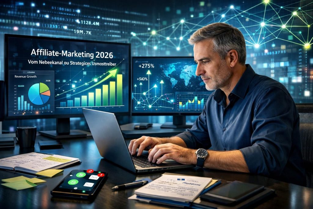 entdecken sie, wie affiliate-marketing bis 2026 vom nebenkanal zum strategischen umsatztreiber wird und erfahren sie die neuesten trends und best practices für nachhaltiges wachstum.