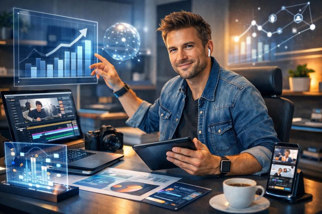 entdecken sie, wie sich die creator economy bis 2026 entwickelt – vom einfachen content-produzenten zum erfolgreichen digitalen unternehmer. trends, strategien und chancen für die zukunft.