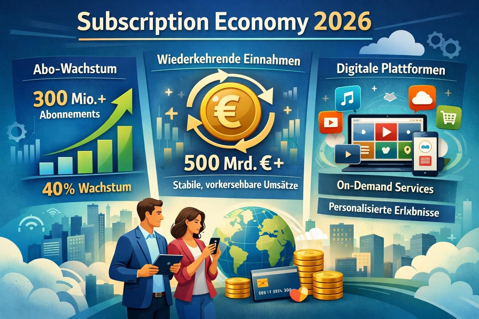entdecken sie, warum im jahr 2026 wiederkehrende einnahmen das vorherrschende geschäftsmodell werden und wie die subscription economy die wirtschaft nachhaltig verändert.