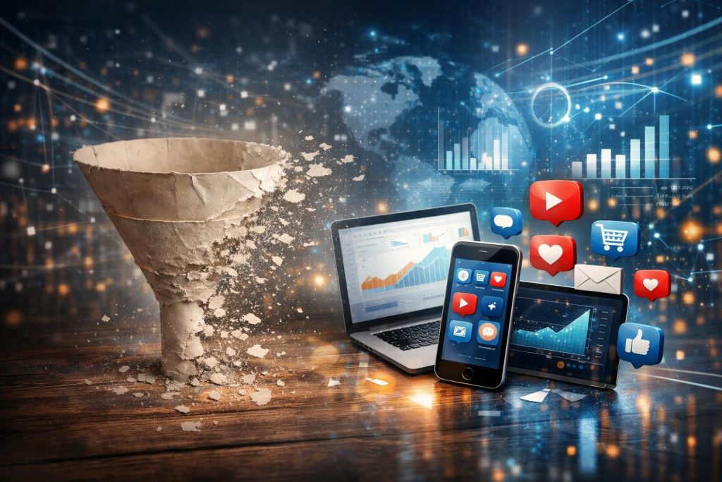 erfahren sie, warum klassische funnels im digitalen marketing an bedeutung verlieren und welche modernen strategien stattdessen effektiv sind.
