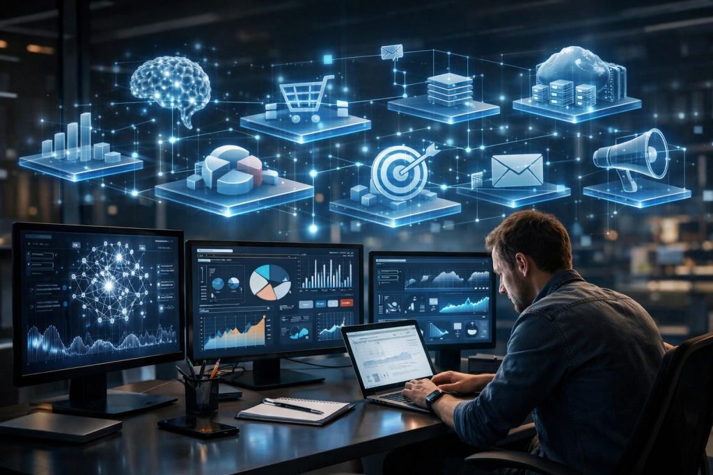 erfahren sie, wie sie ein skalierbares digitales marketing-system mit künstlicher intelligenz aufbauen können, um ihre marketingstrategien zu optimieren und nachhaltiges wachstum zu erzielen.