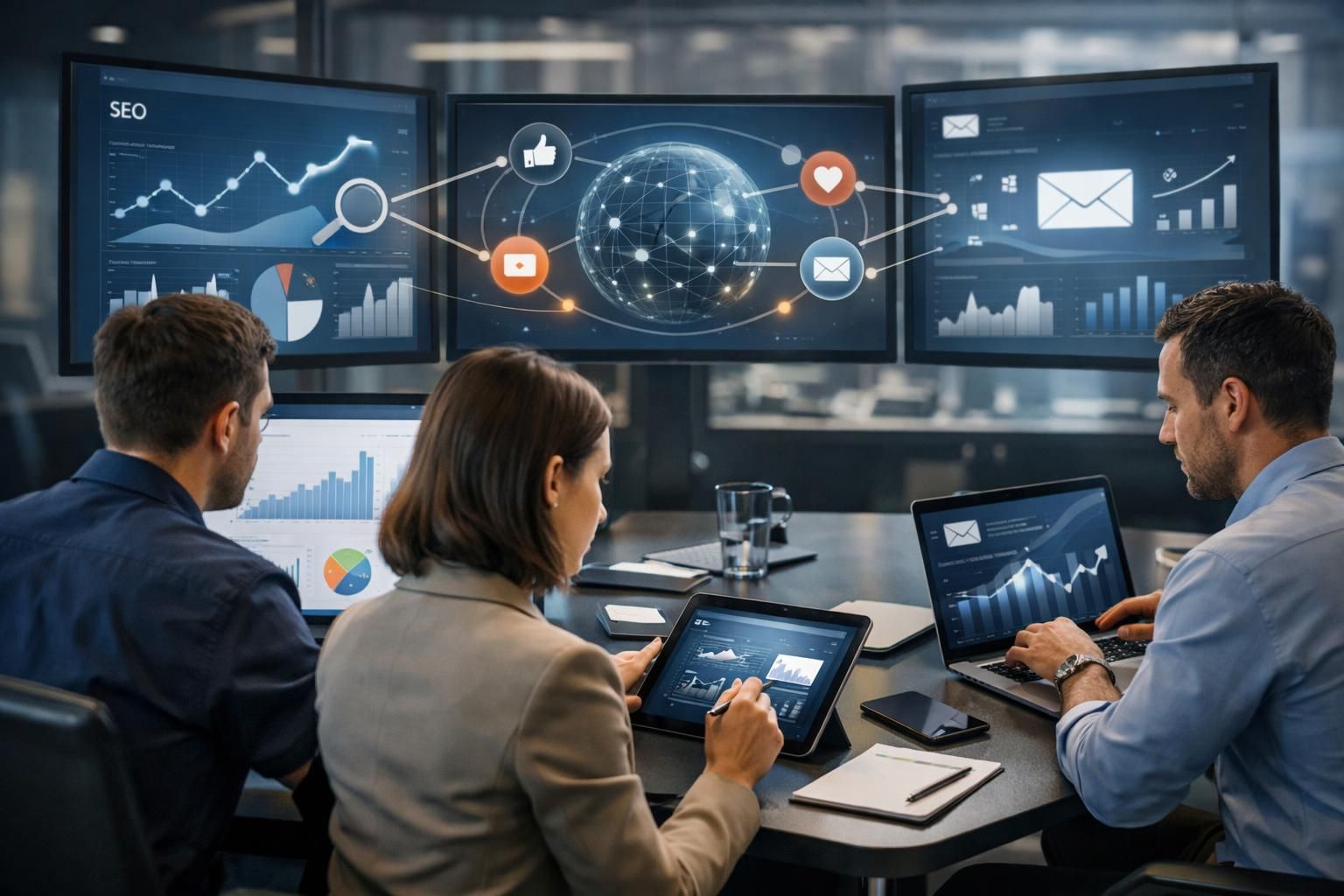 erfahren sie, wie sie seo, social media und e-mail-marketing effektiv zu einem geschlossenen marketing-system integrieren, um ihre online-präsenz zu stärken und den erfolg zu maximieren.